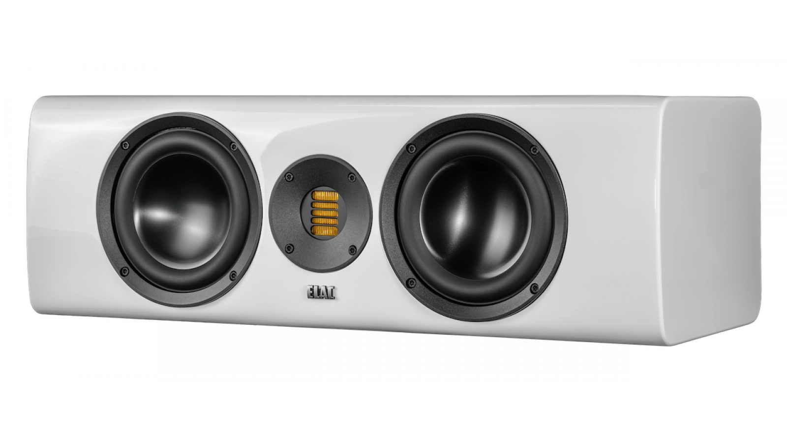 Elac 6" Solano 2.0, 2.5-Way Center Speaker with Jet 6 Tweeter - Gloss White, Each