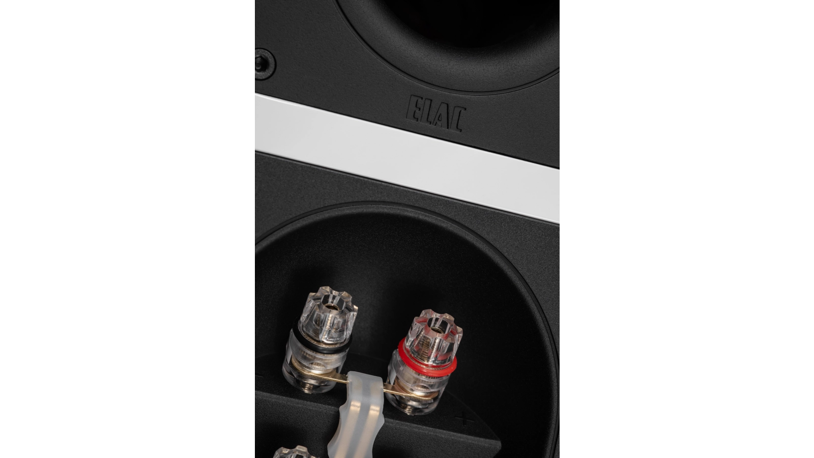 Elac 6" Solano 2.0, 2.5-Way Center Speaker with Jet 6 Tweeter - Gloss White, Each