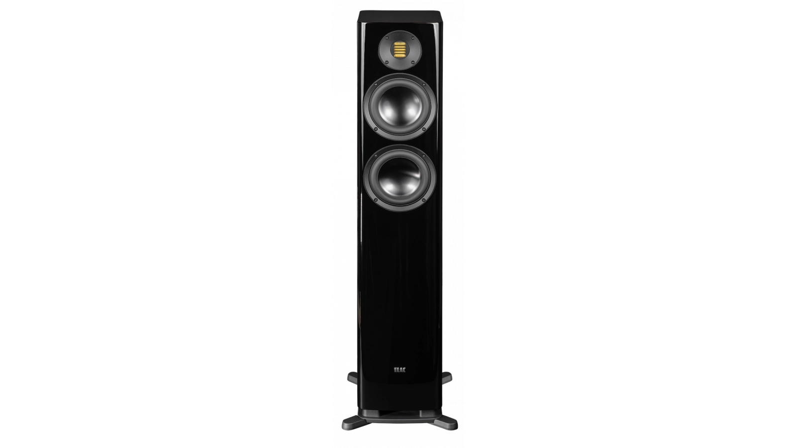Elac 6" Solano 2.0, 2.5-Way Floorstanding Speaker with Jet 6 Tweeter - Gloss Black, Each
