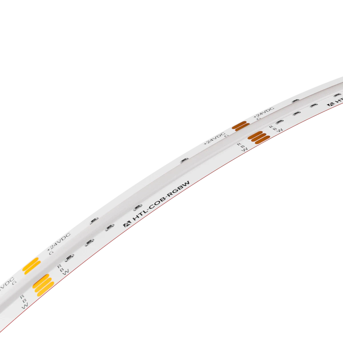 Proluxe PLX-HTL54-COB-RGBW-24V-16 16.4FT REEL HTL COB TAPE LIGHT, IP54, 3.28" CUT INCREMENT, RGBW, 4.5W/FT, W6FT LEAD + 6FT TAIL