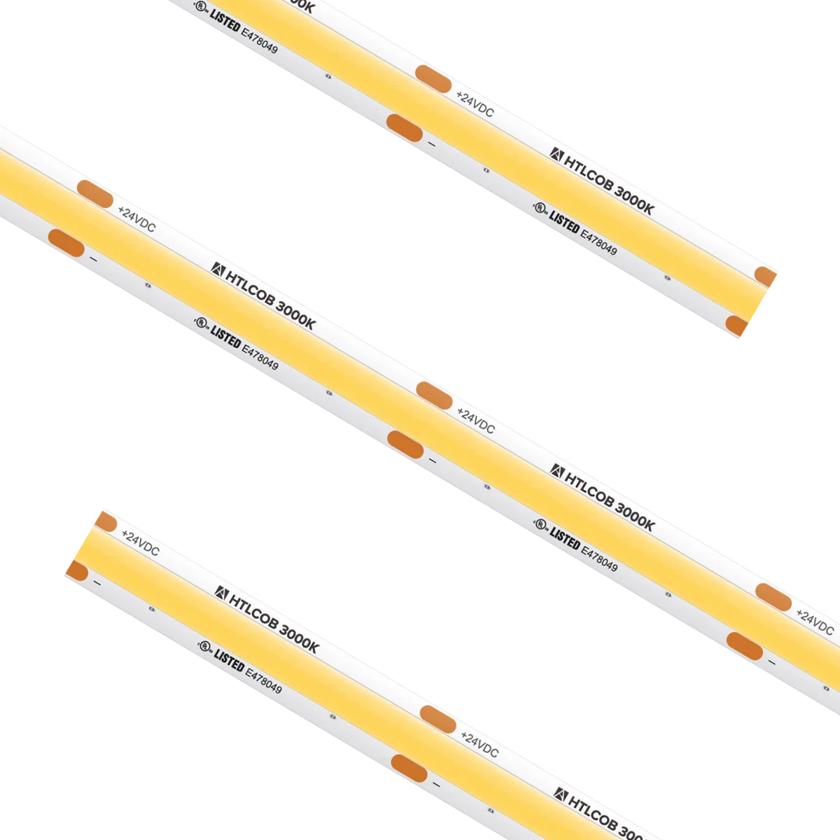 Proluxe PLX-HTL54-COB-30K-24V-16 16.4FT REEL HTL COB TAPE LIGHT, IP54, 1.96" CUT INCREMENT, 3000K, 4.5W/FT, W/3 TL-CONKITS, W/3 TL-2PWR-HD