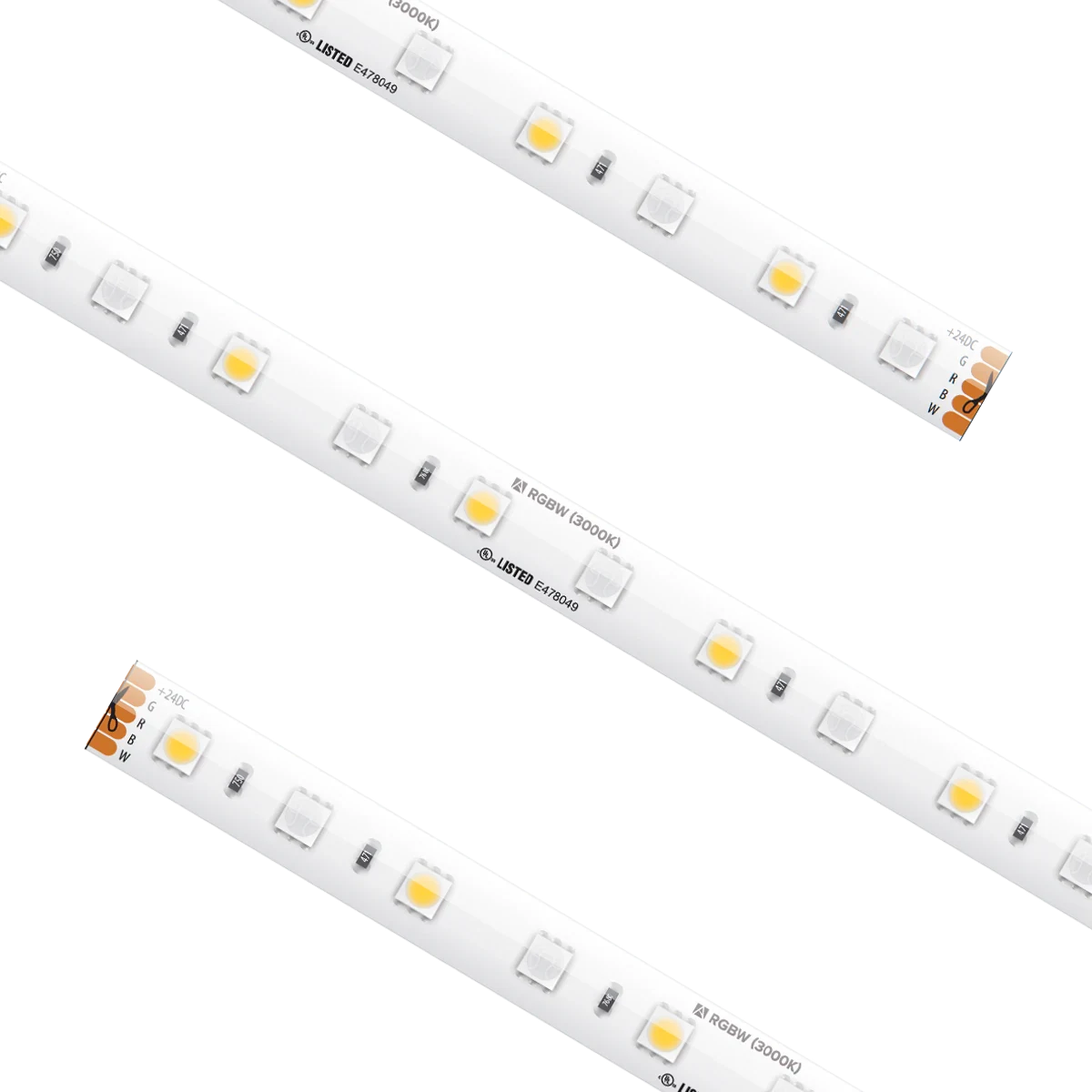 Proluxe PLX-HTL54-RGBW-24V-100 100FT HI GRD RGBW IP54,24V,4.6W/FT,5050 3-IN-1 &WH ALT LED,100', W/5 Y0409682/TL-4PWR-HD 12MM 5PIN CONNECTORS(RGB+W) W/6' CABLE