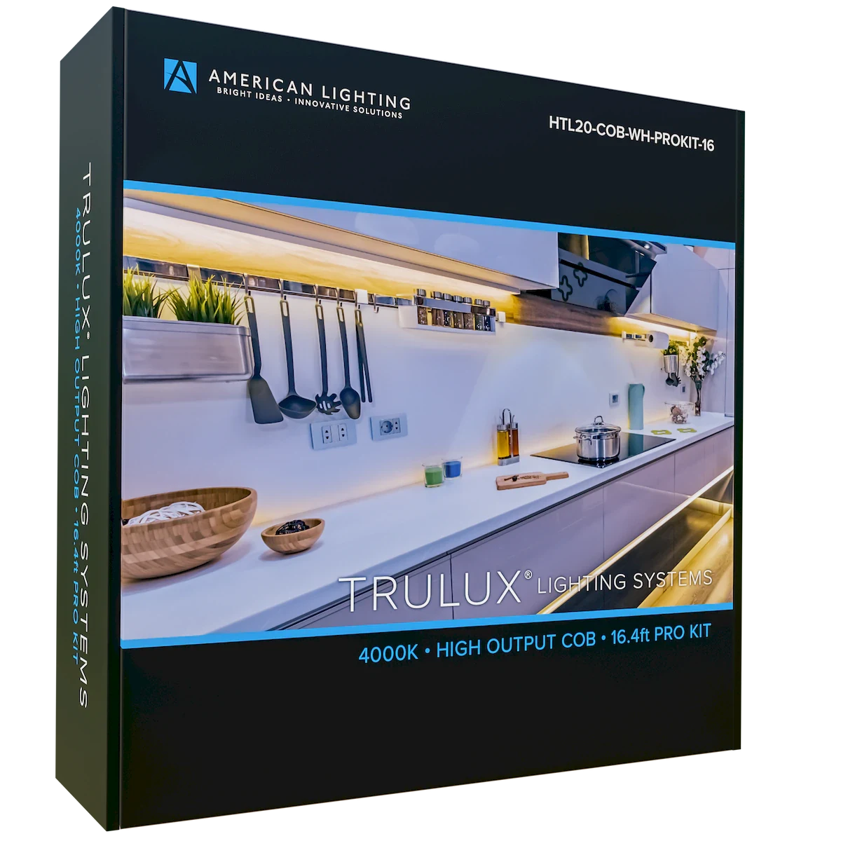 Proluxe Standard COB Tape Light IP54 16.4Ft Pro Kit