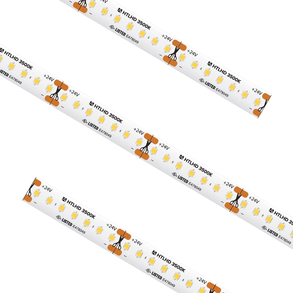 Proluxe PLX-HTLHD54-35K-24V-CC HTL HD HIGH OUTPUT TRULUX,24V,3500K, CUSTOM CUT, 3.65W/FT.IP54, 94+CRI, 1.51"CUT, 16.4' MAX