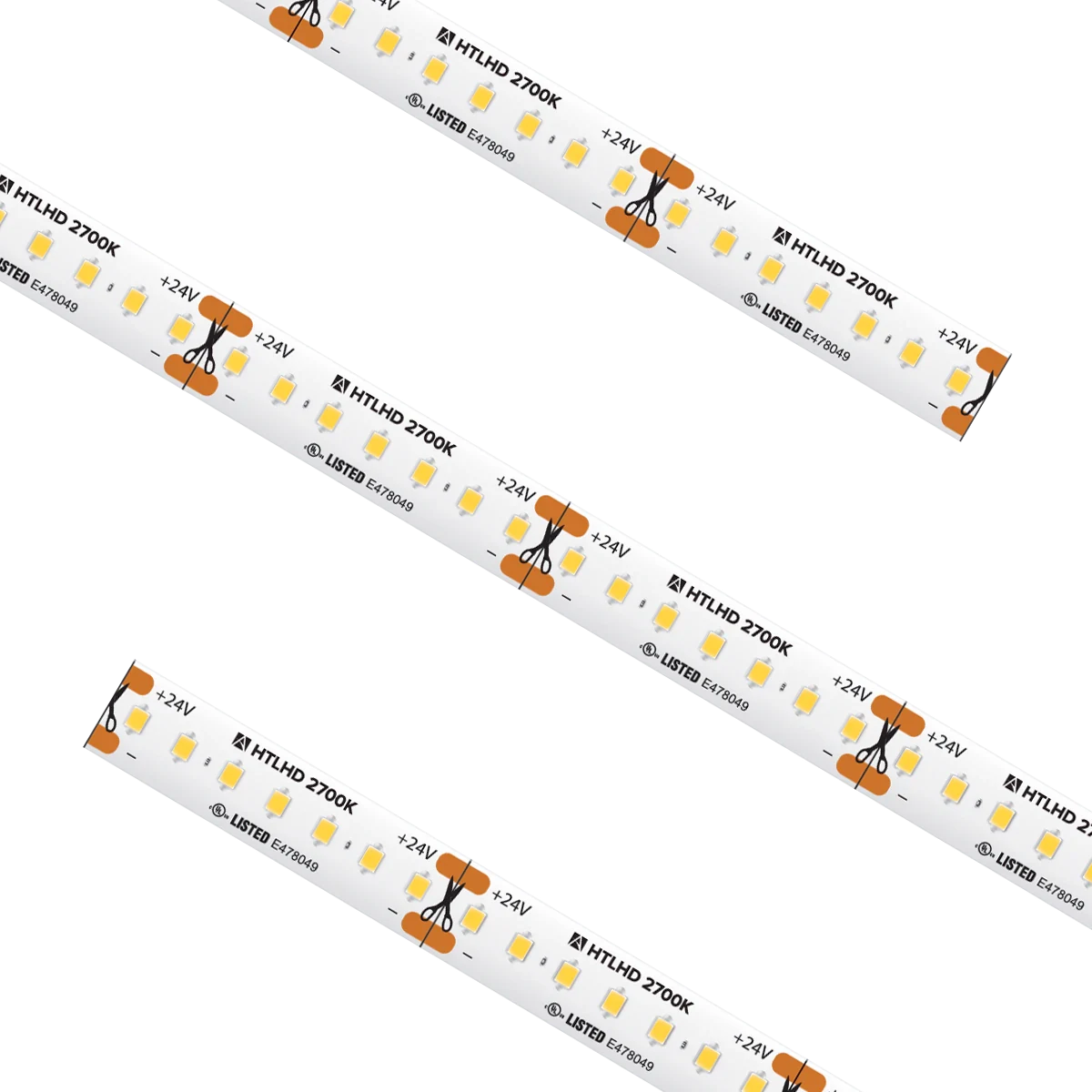 Proluxe PLX-HTLHD54-27K-24V-CC HTL HD HIGH OUTPUT TRULUX,24V,2700K, CUSTOM CUT, 3.65W/FT.IP54, 94+CRI, 1.51"CUT, 16.4' MAX