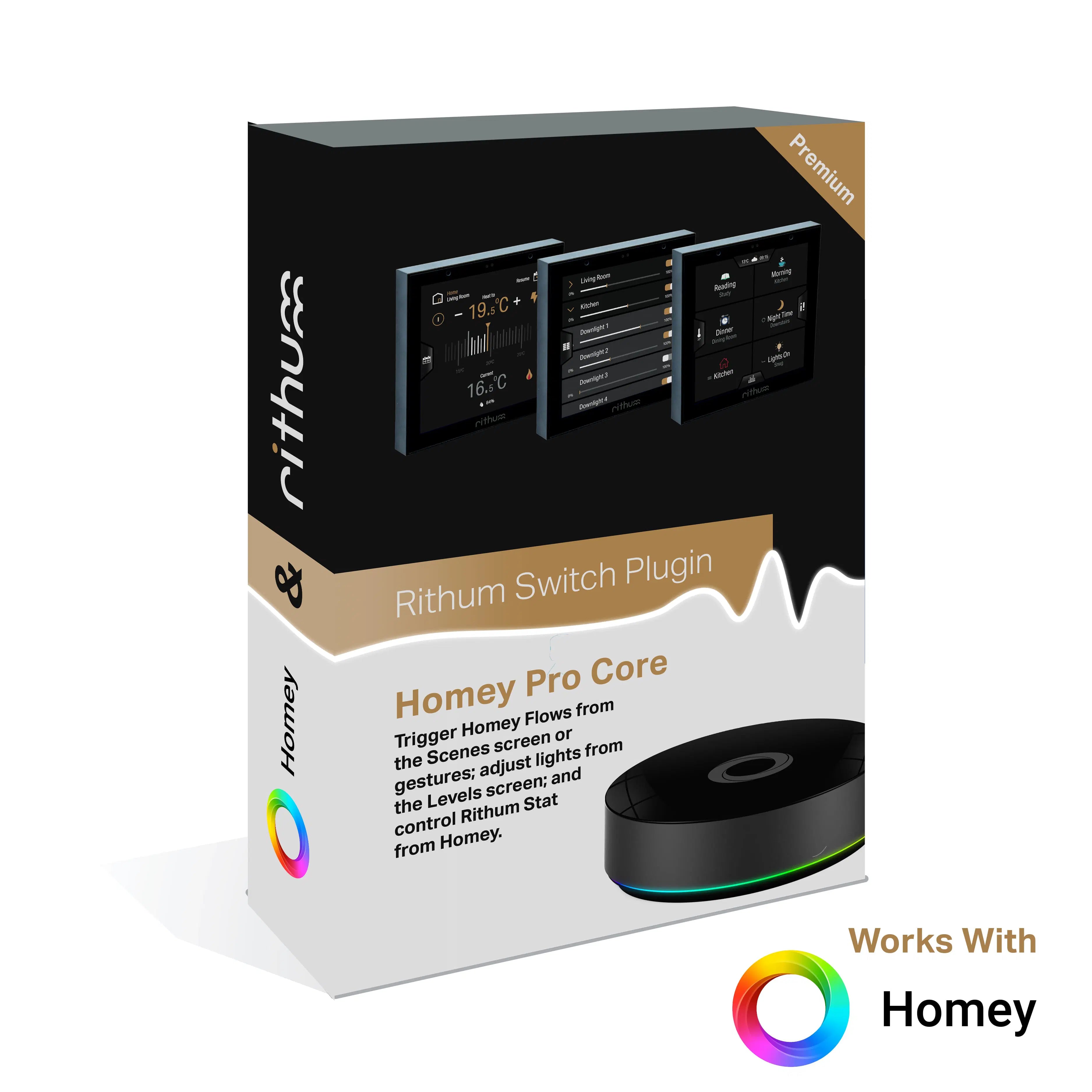 Rithum PLU-HOMY-COR Homey Pro Core Plugins for Rithum Switch