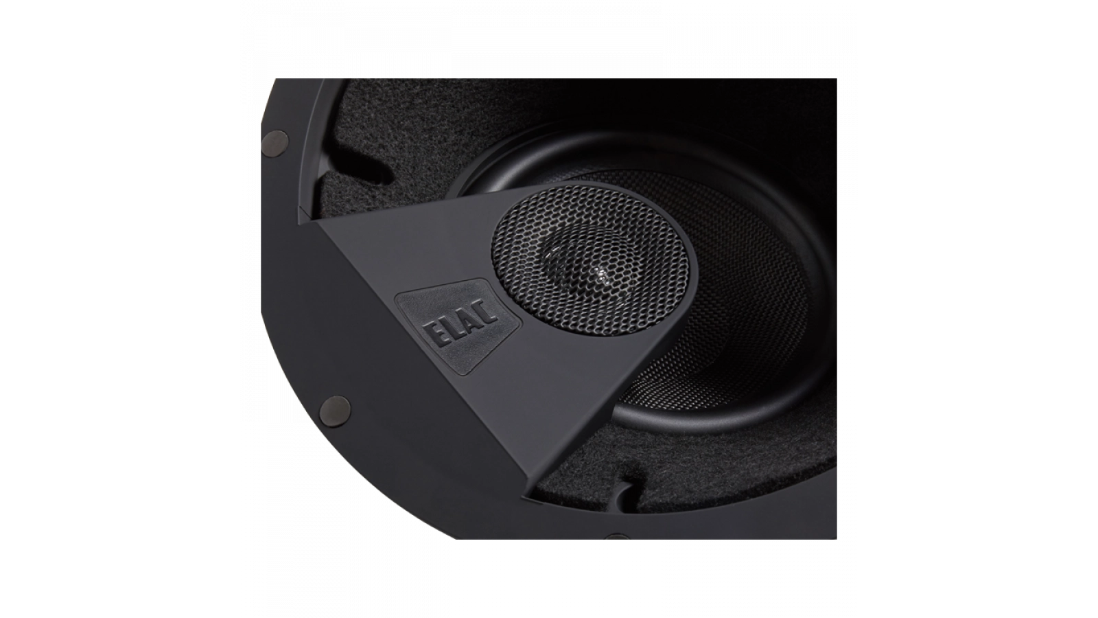 Elac Debut 6.5" IC-DT61-W In-Ceiling Angled Speaker - White, Each