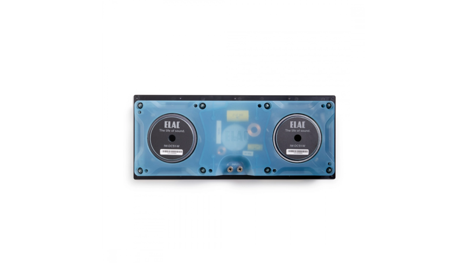 Elac 5.25" Debut In-Wall Center Speaker - White, Each