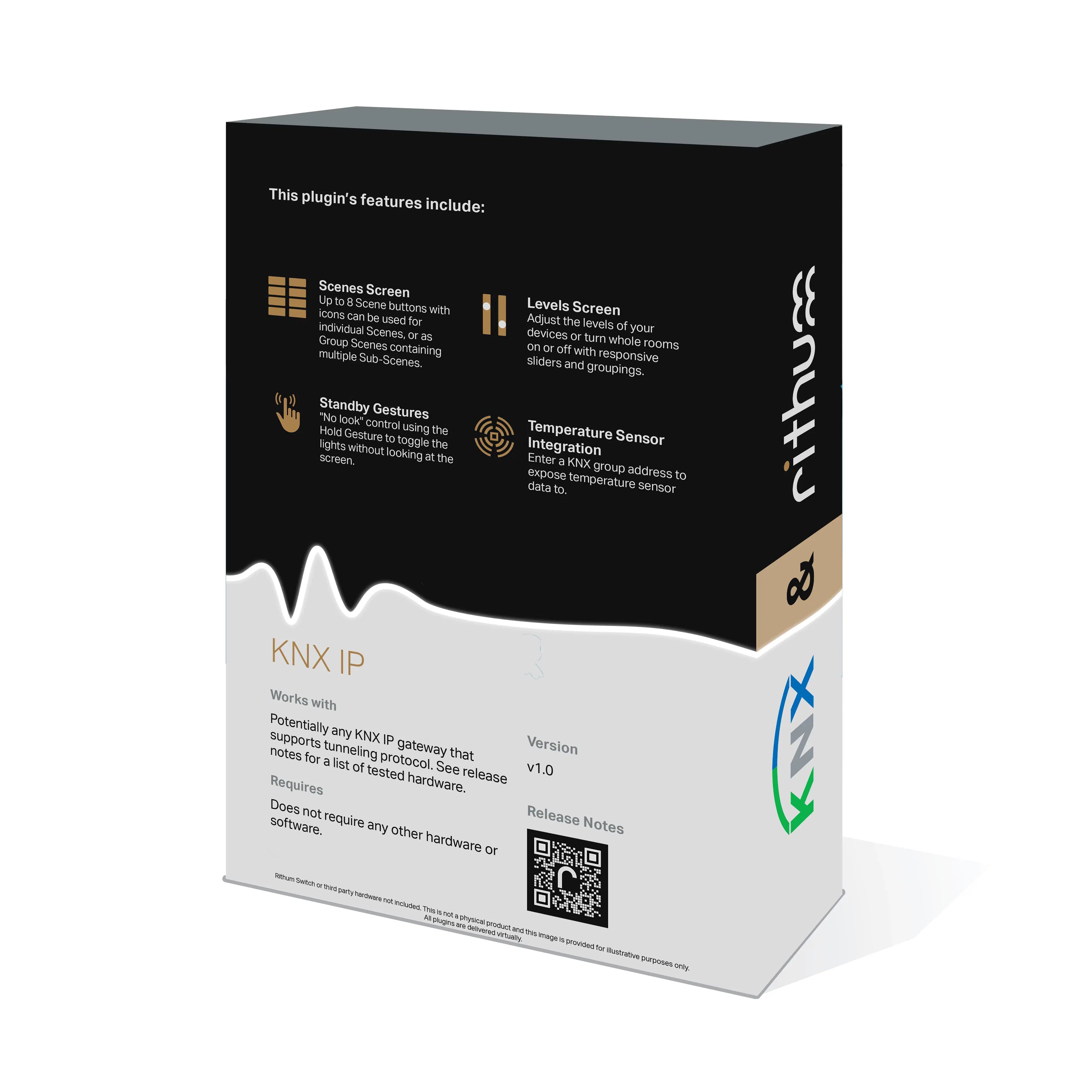 Rithum PLU-KNXIP KNX IP Plugins for Rithum Switch