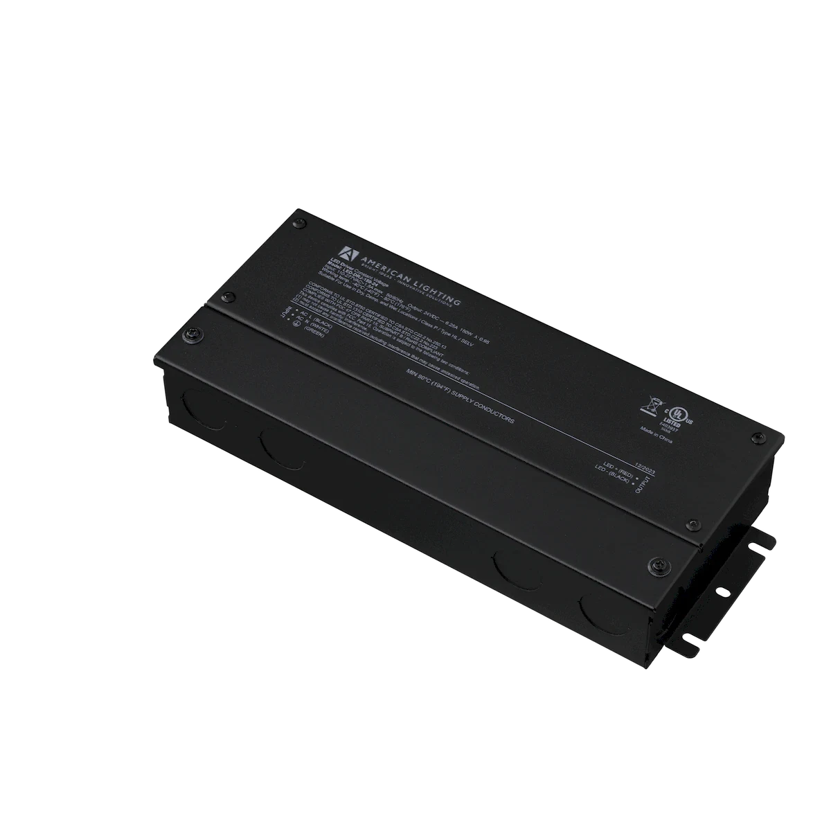 Proluxe PLX-LEDDRJ24V-150 LED-DRJ SERIES 24V DC, 150W, NON-DIMMABLE LED DRIVER W/JUNCTION BOX