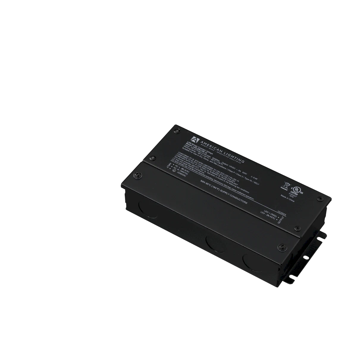Proluxe PLX-LEDDRJ12V-60 LED-DRJ SERIES 12V DC, 60W, NON-DIMMABLE LED DRIVER W/JUNCTION BOX