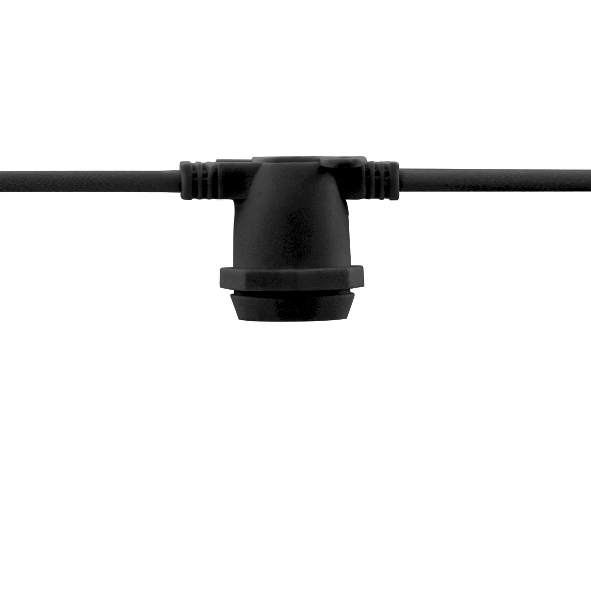 Proluxe PLX-CLS-E17-330-BK 330' LIGHT STRG,INT BASE,15" SCKT SP,16AWG SPT-2 BLACK WIRE