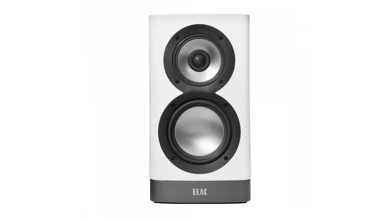 Elac 5.25" Navis ARB51 Powered Bookshelf Loudspeakers - Gloss White, Pair