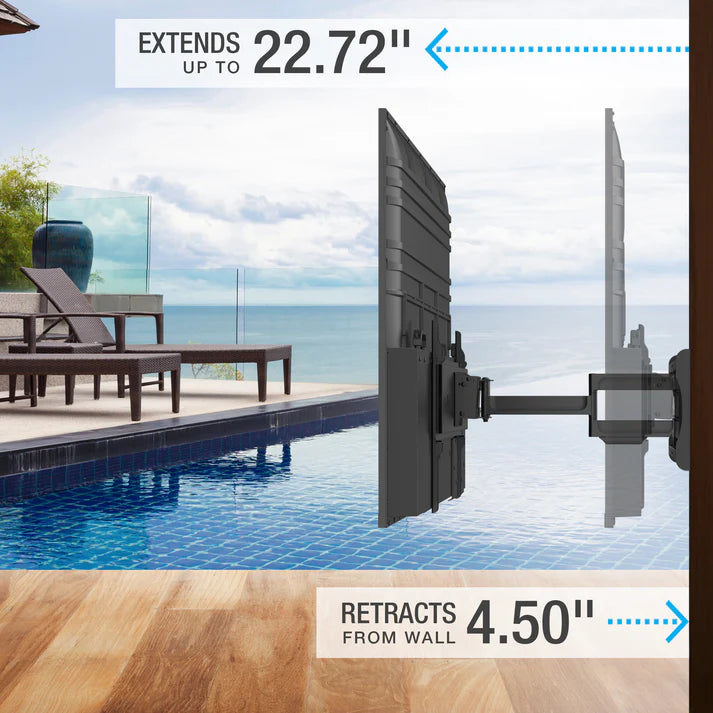 Neptune OWMAM Outdoor Articulating Wall Mount for 42" to 75" TVs