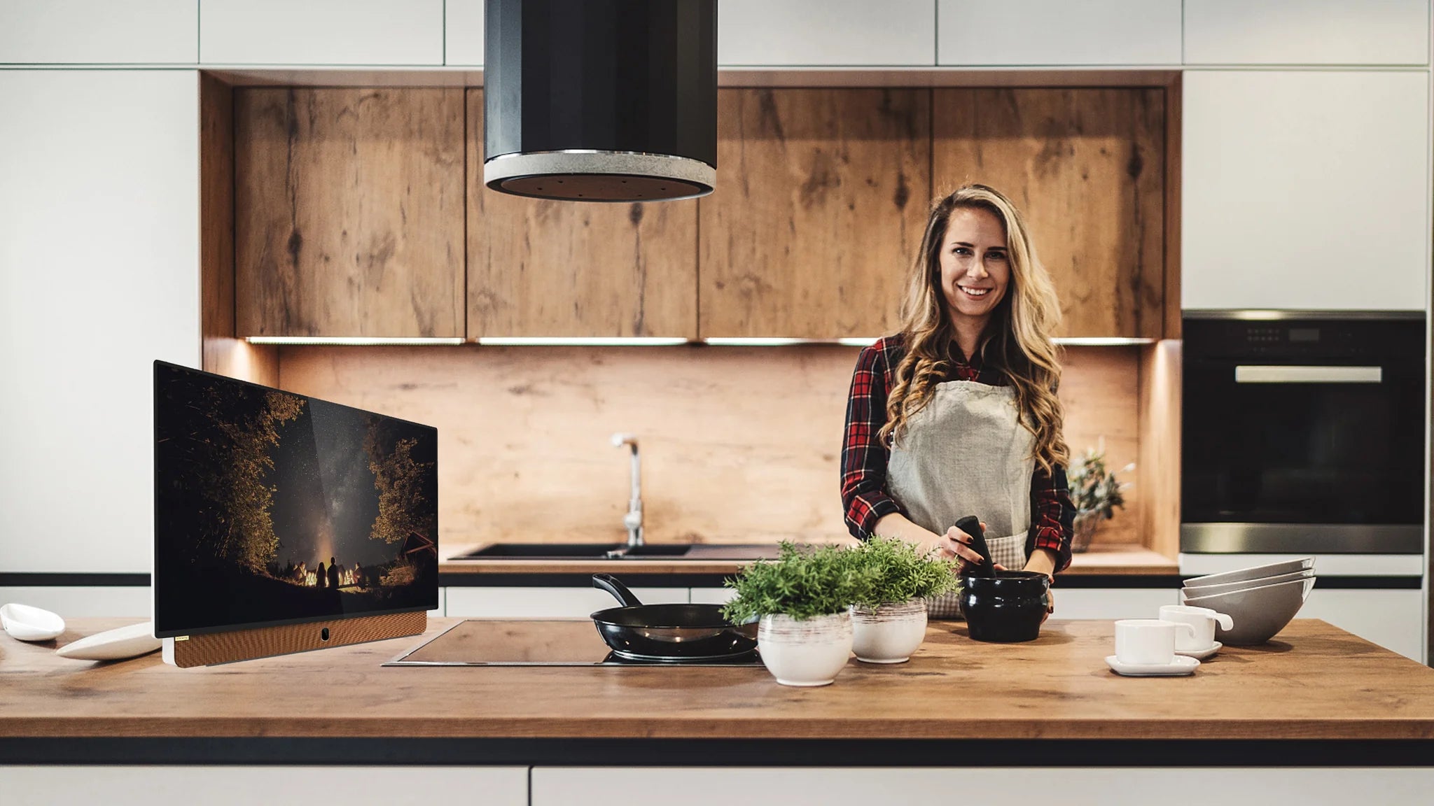 Skyworth 24P100 Companion Portable™ 24" LED Display | Google TV