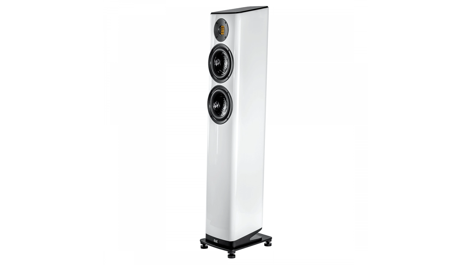 Elac Vela 2.0 6" 2.5-Way Floorstanding Speaker with Jet 6 Tweeter - Gloss White, Each