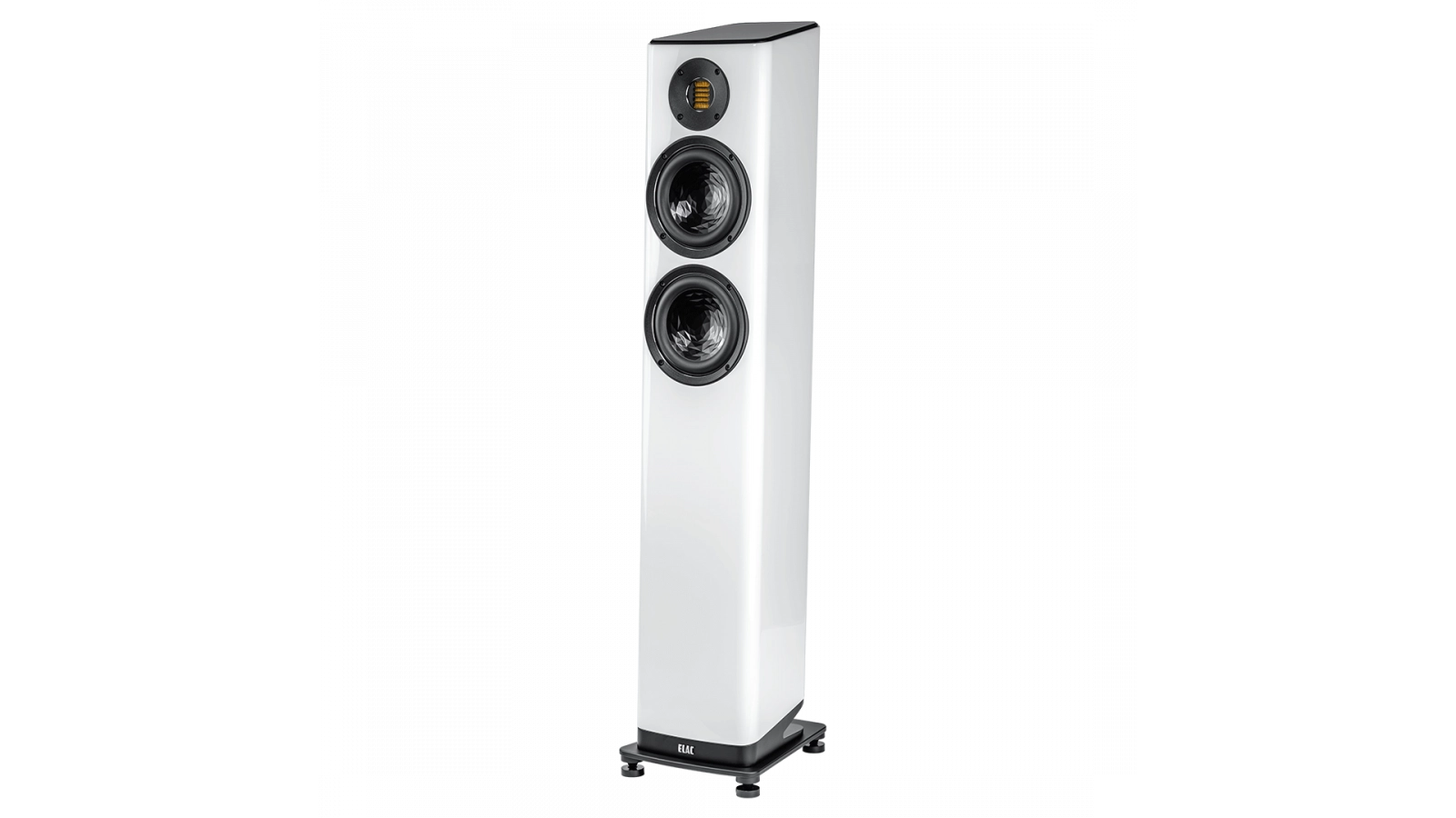Elac Vela 2.0 6" 2.5-Way Floorstanding Speaker with Jet 6 Tweeter - Gloss White, Each