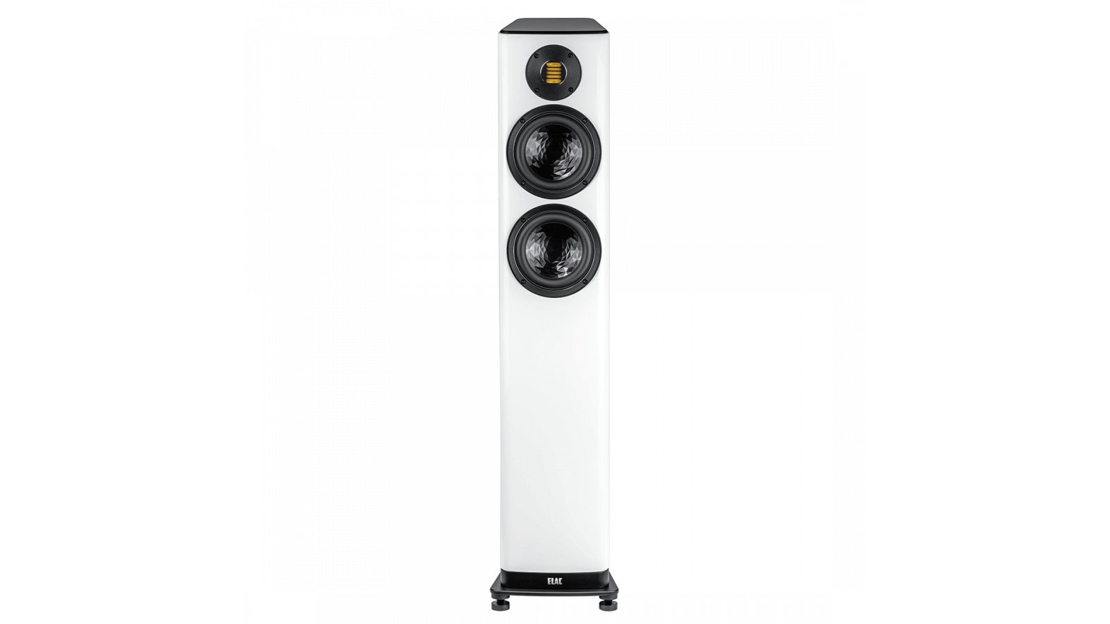 Elac Vela 2.0 6" 2.5-Way Floorstanding Speaker with Jet 6 Tweeter - Gloss White, Each