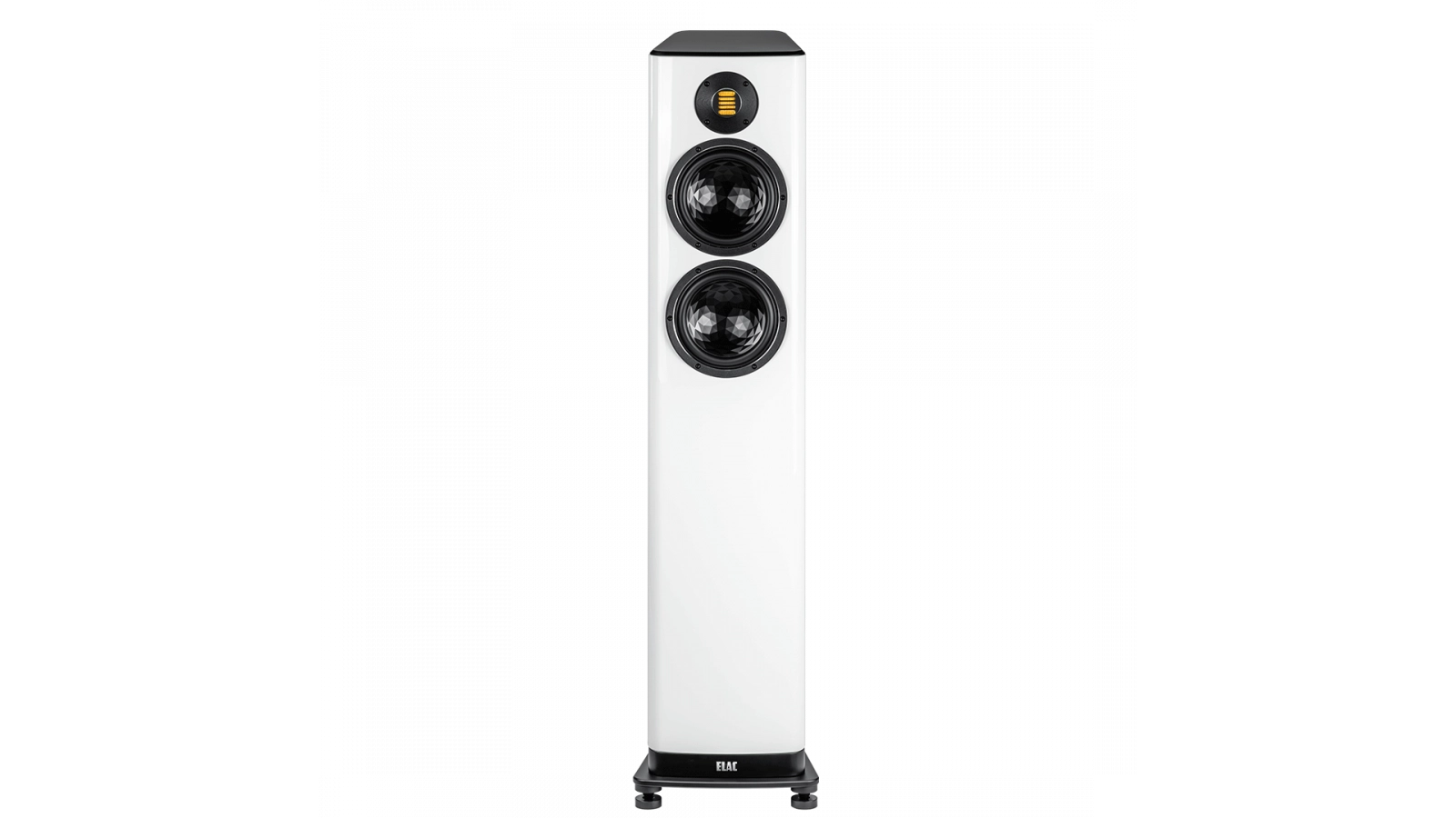Elac Vela 2.0 7" 2.5 Way Floorstanding Speaker with JET 6 Tweeter - Gloss White, Each
