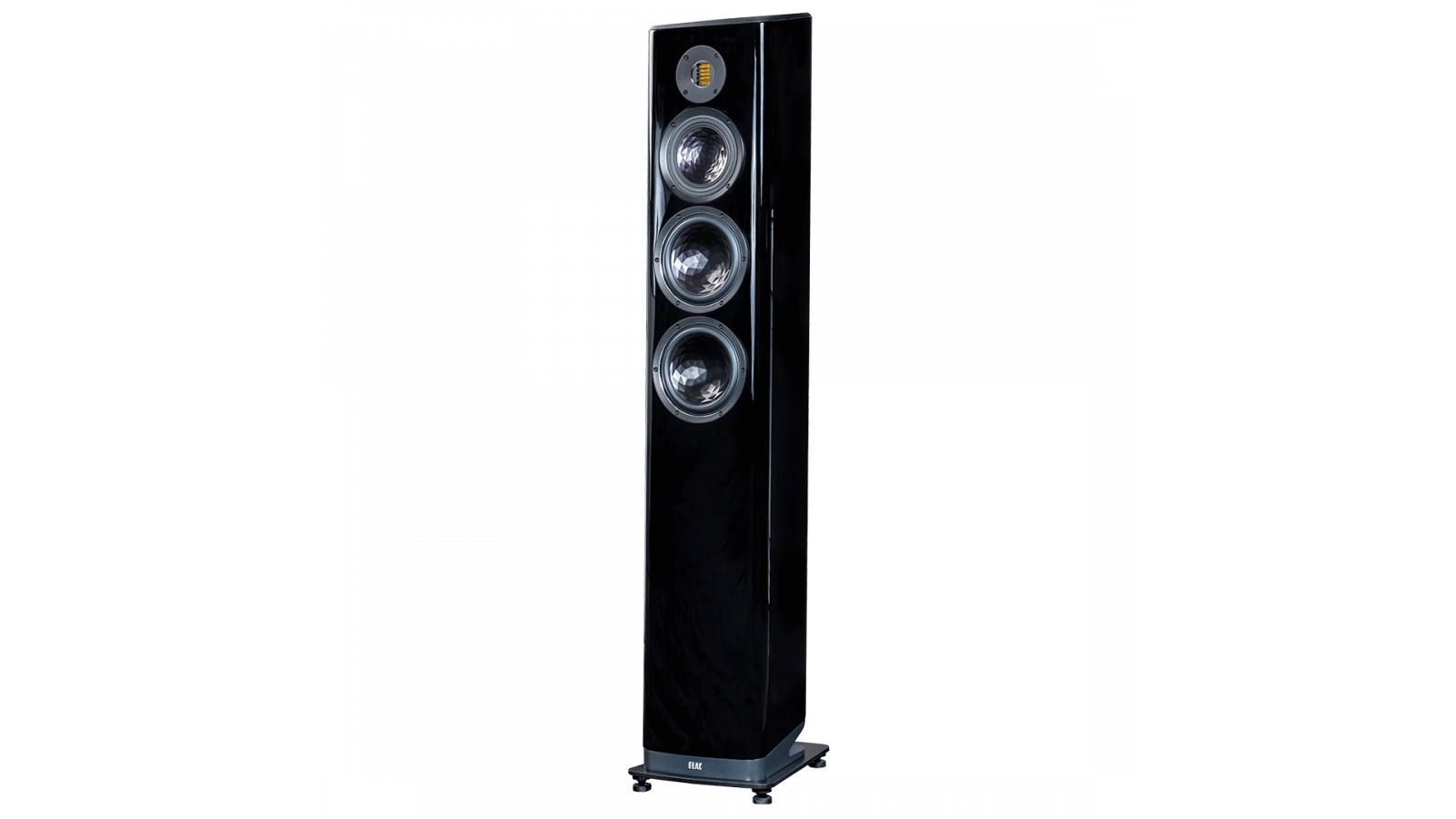 Elac Vela 2.0 7" 3.5-Way Floorstanding Speaker with JET 6 Tweeter - Gloss Black, Each