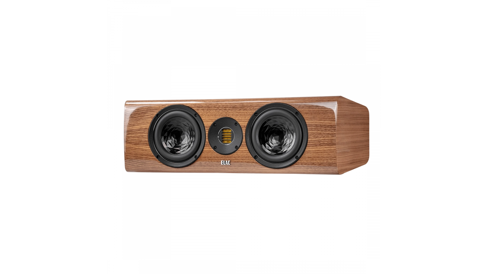 Elac Vela 2.0 6" 2.5 Way Center Speaker - Gloss Walnut, Each