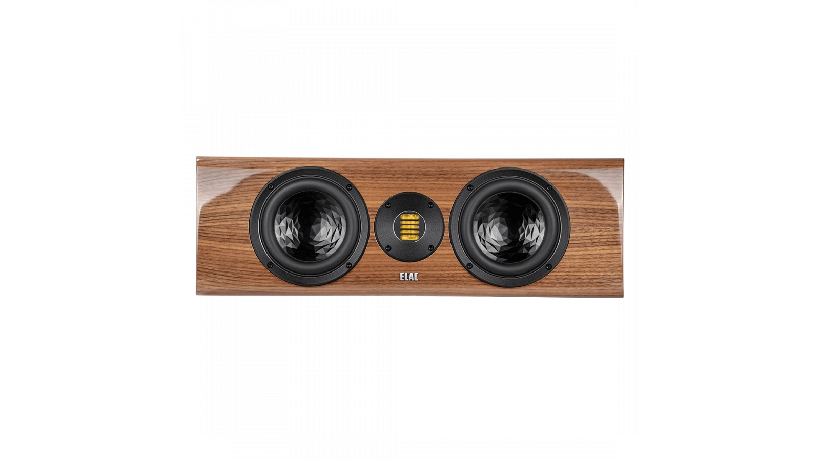 Elac Vela 2.0 6" 2.5 Way Center Speaker - Gloss Walnut, Each
