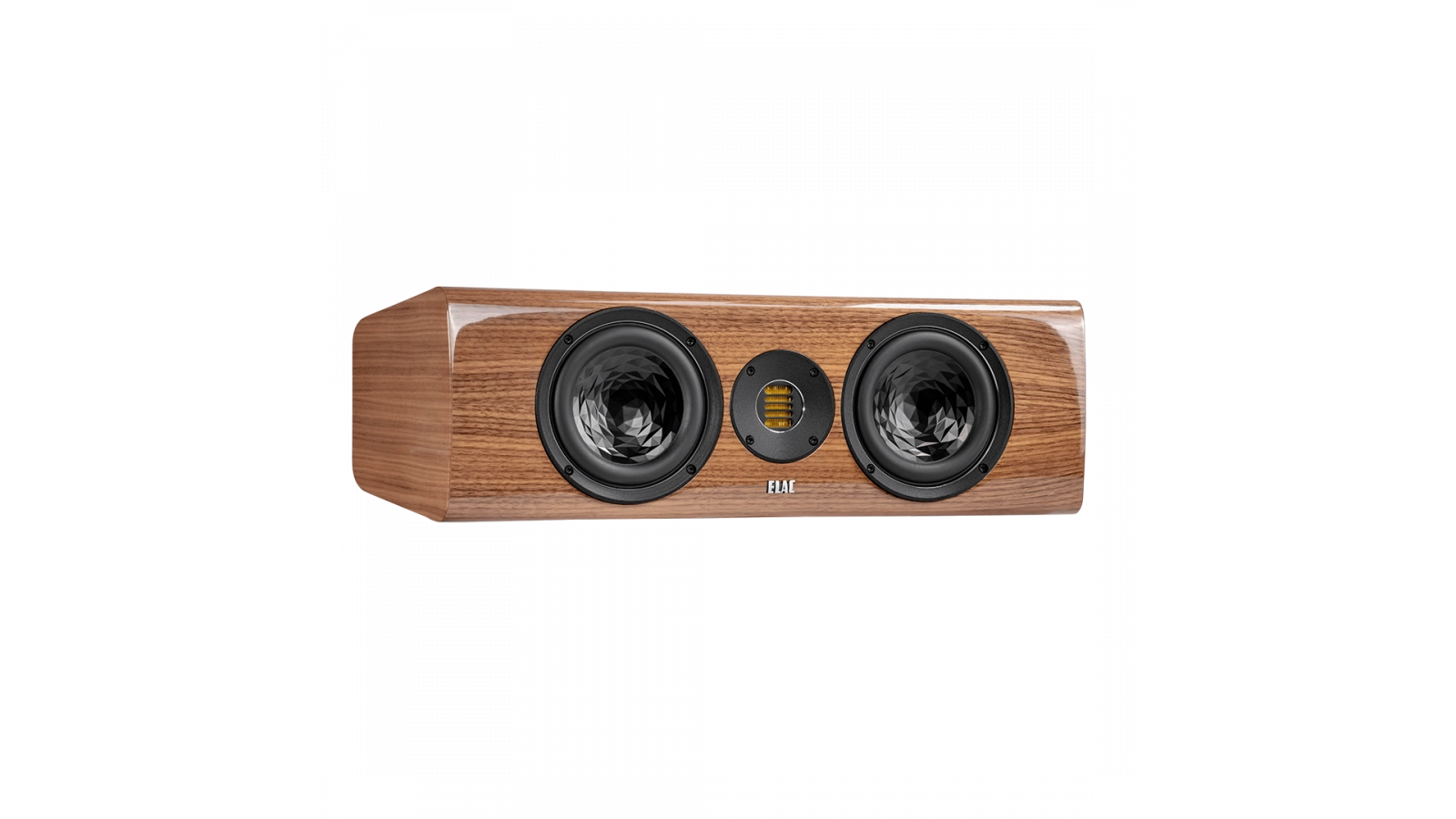 Elac Vela 2.0 6" 2.5 Way Center Speaker - Gloss Walnut, Each