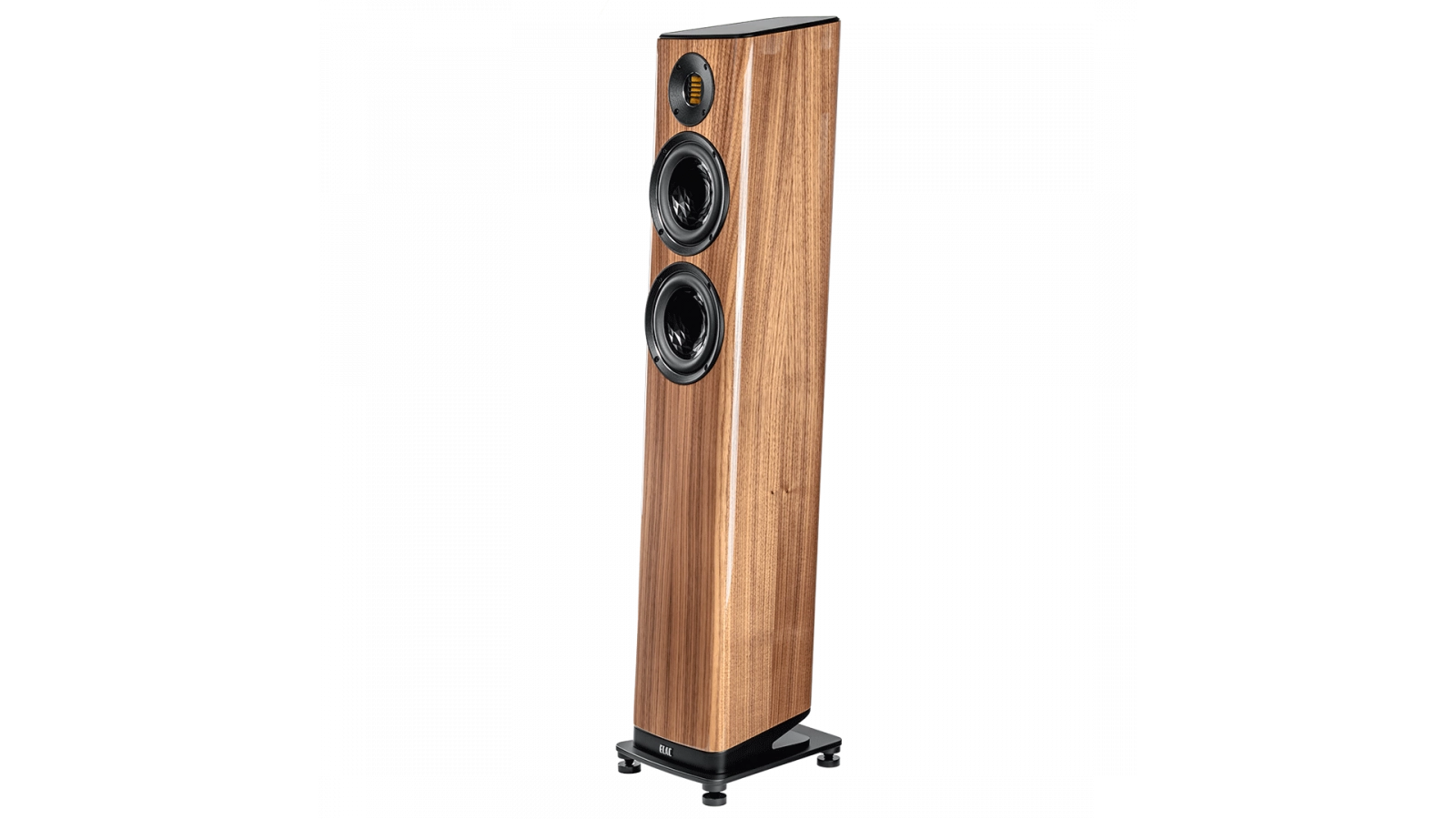 Elac Vela 2.0 6" 2.5-Way Floorstanding Speaker with Jet 6 Tweeter - Gloss Walnut, Each