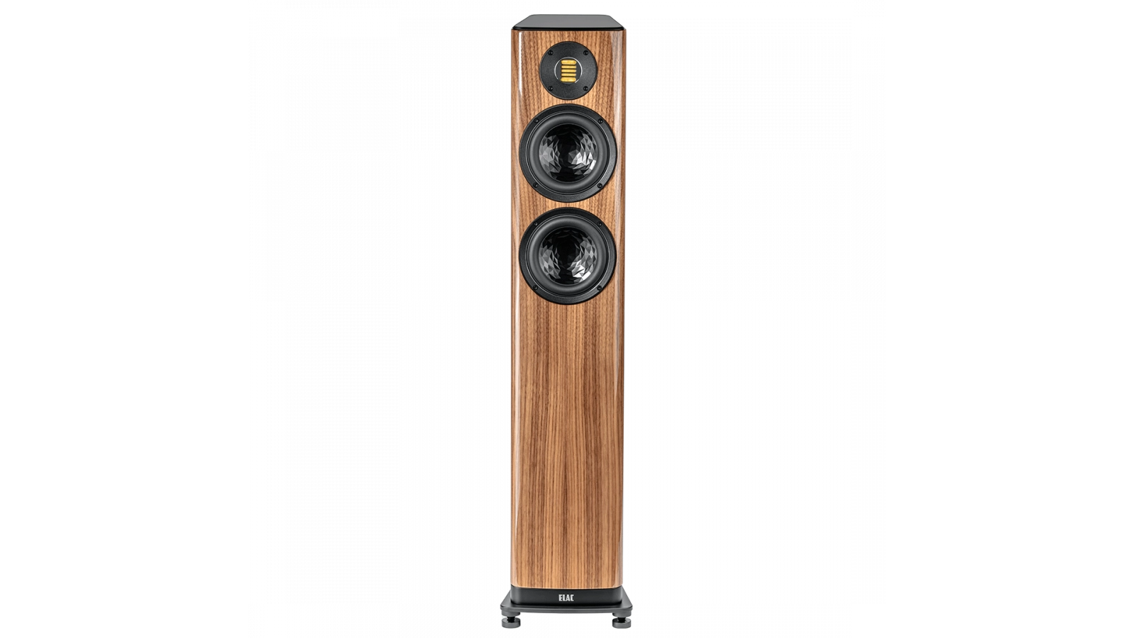 Elac Vela 2.0 6" 2.5-Way Floorstanding Speaker with Jet 6 Tweeter - Gloss Walnut, Each
