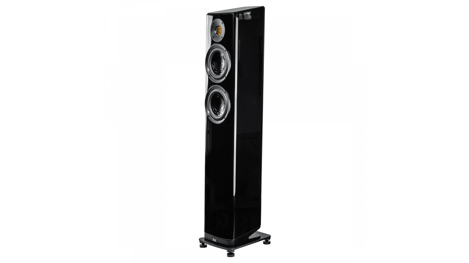 Elac Vela 2.0 6" 2.5-Way Floorstanding Speaker with Jet 6 Tweeter - Gloss Black, Each