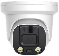 ProView AI 8mp Active Deterrent Two-Way Audio Turret Camera Sony Sensor PROD-8LCKL28AD-S