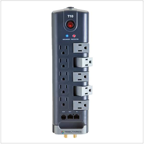 PWRS-T10 T10 10 outlet Power Strip