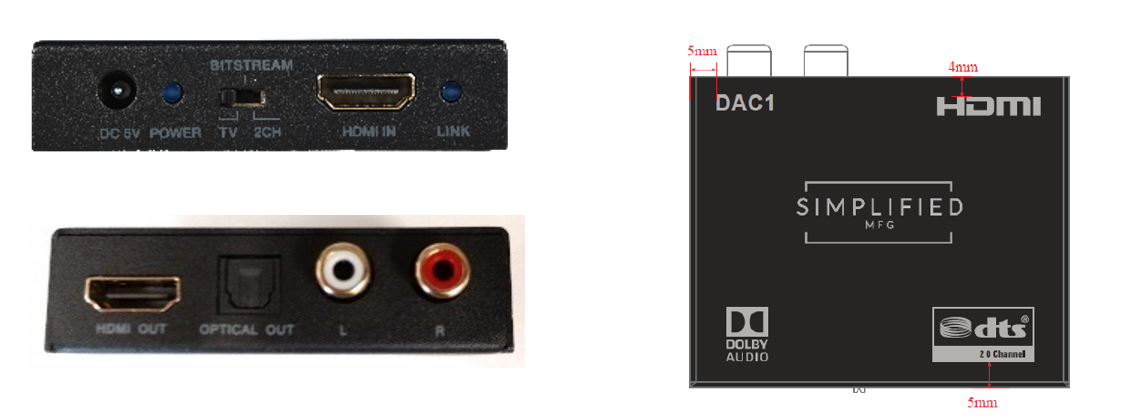 Simplified DAC1 Audio Extractor With Downmix