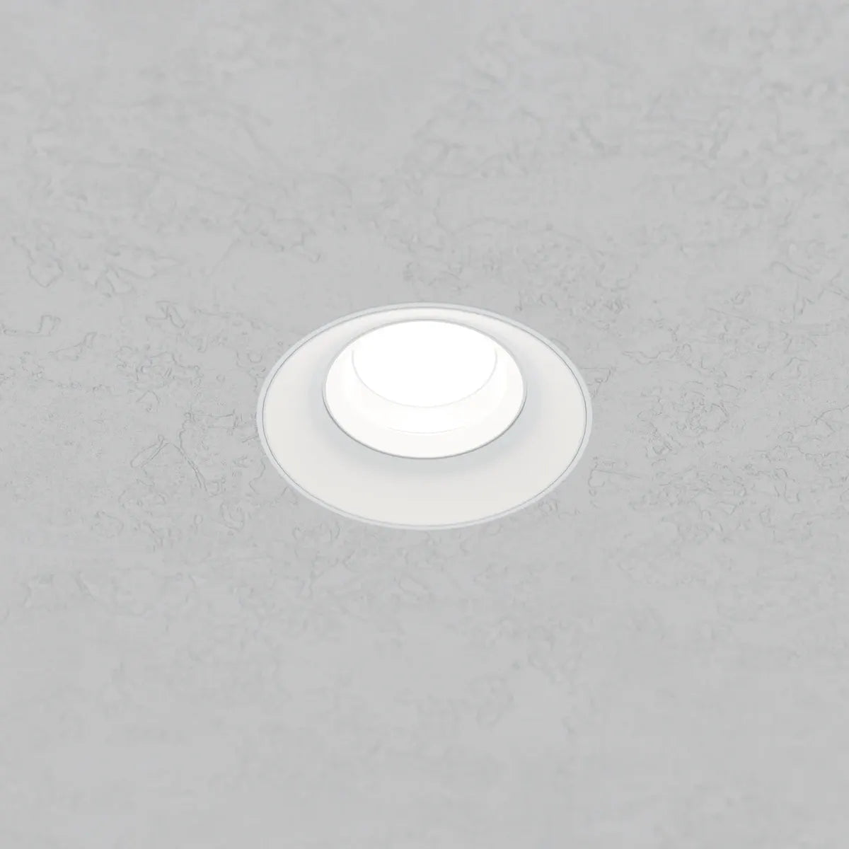 American Lighting Rhyme Downlight 3in Gimbal Round, White Finish