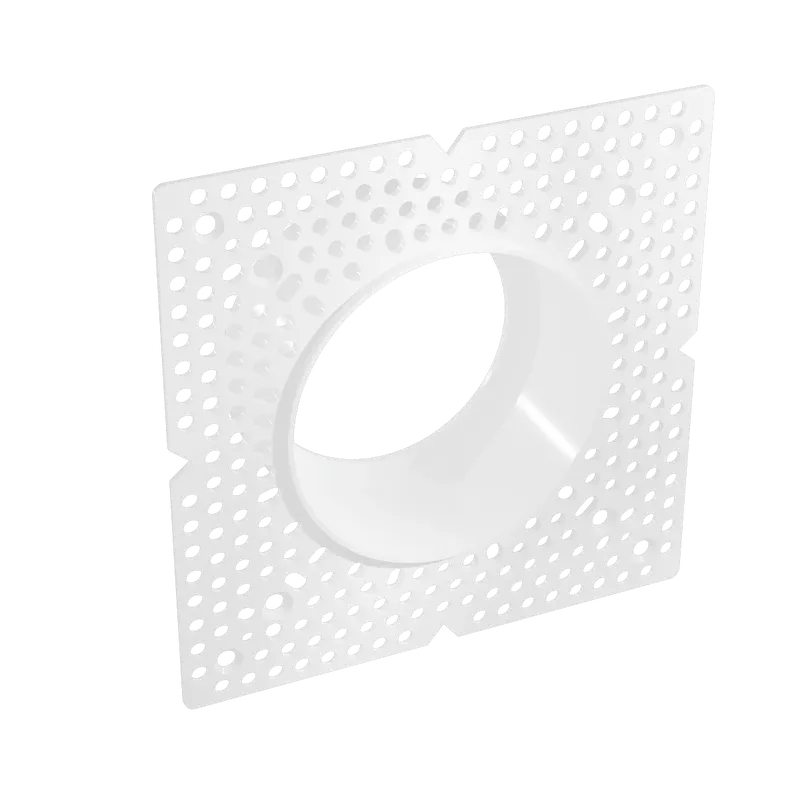 American Lighting Rhyme Downlight 3in Gimbal Round, White Finish