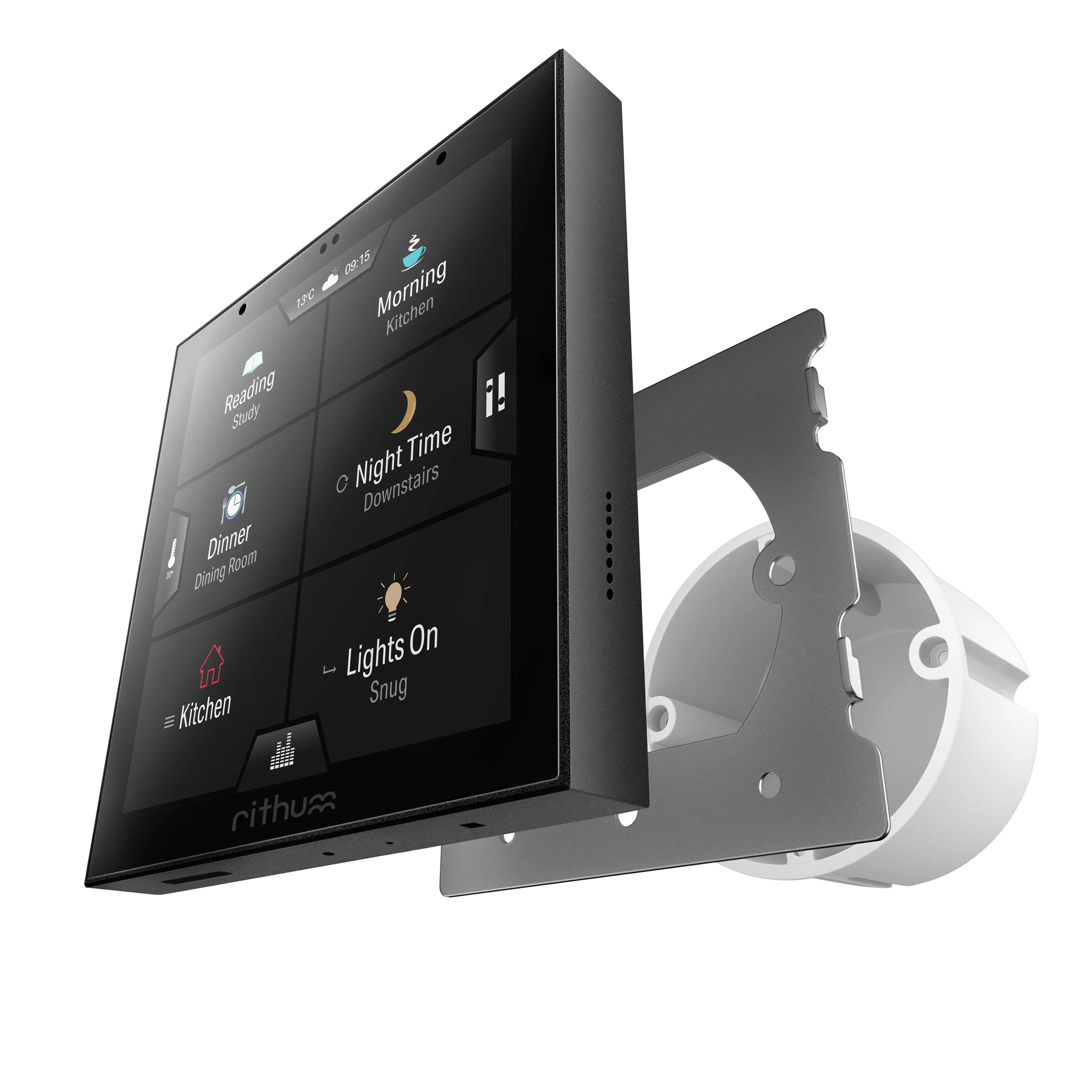Rithum RSP-01-BL Rithum Switch Pro (adds PoE & speaker, includes Audio Intercom)