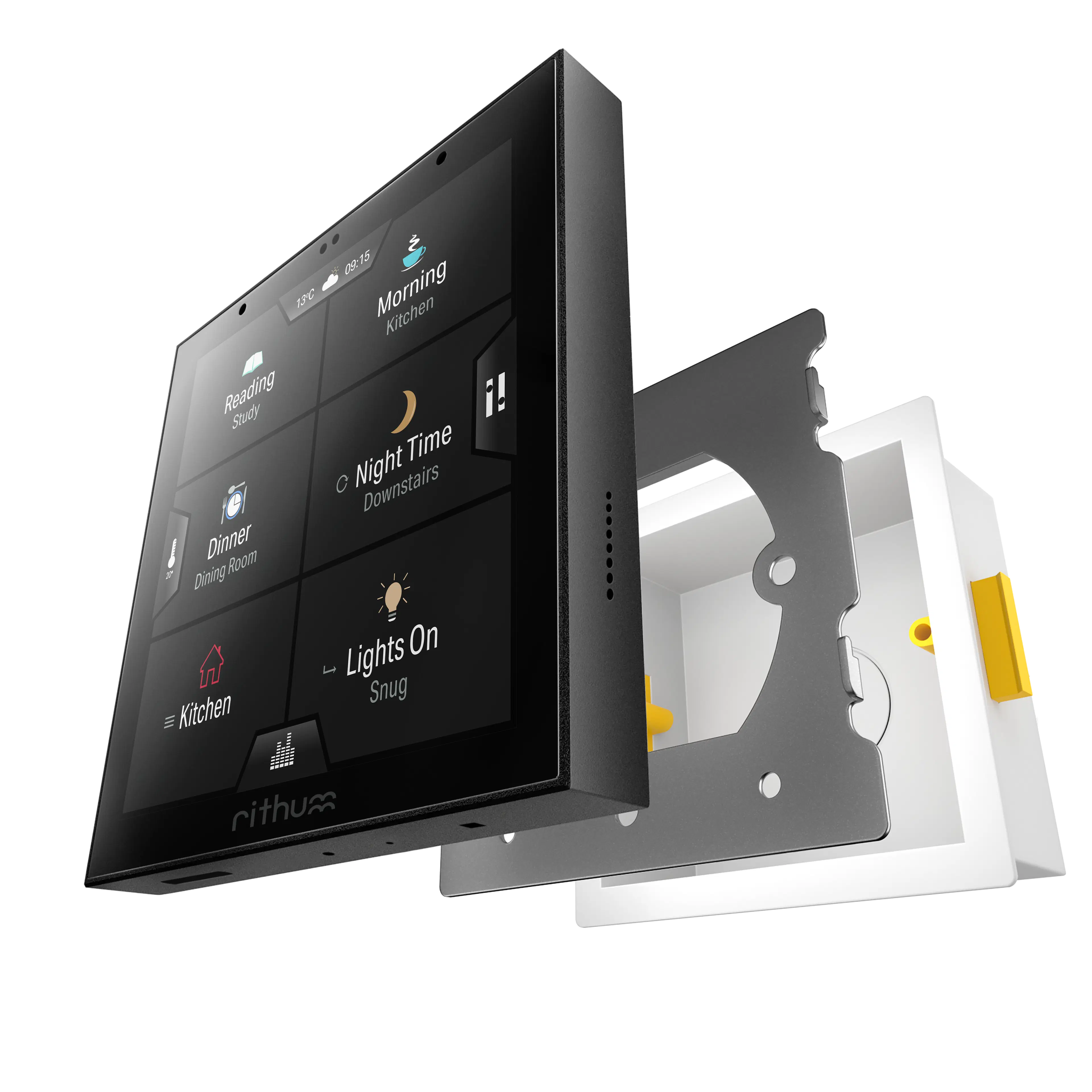Rithum RSP-01-BL Rithum Switch Pro (adds PoE & speaker, includes Audio Intercom)