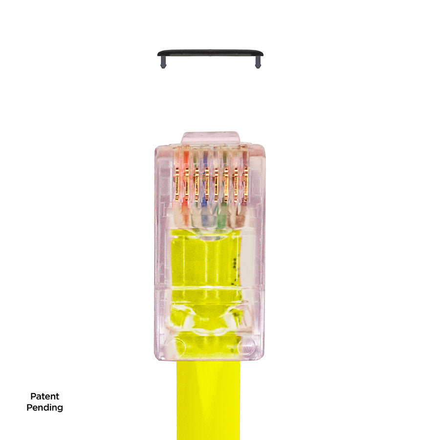 Simply45 S45-1705P ProSeries Cat6/6a Unshielded Pass-Through RJ45 Modular Plugs with Cap45® 500 pc/Jar