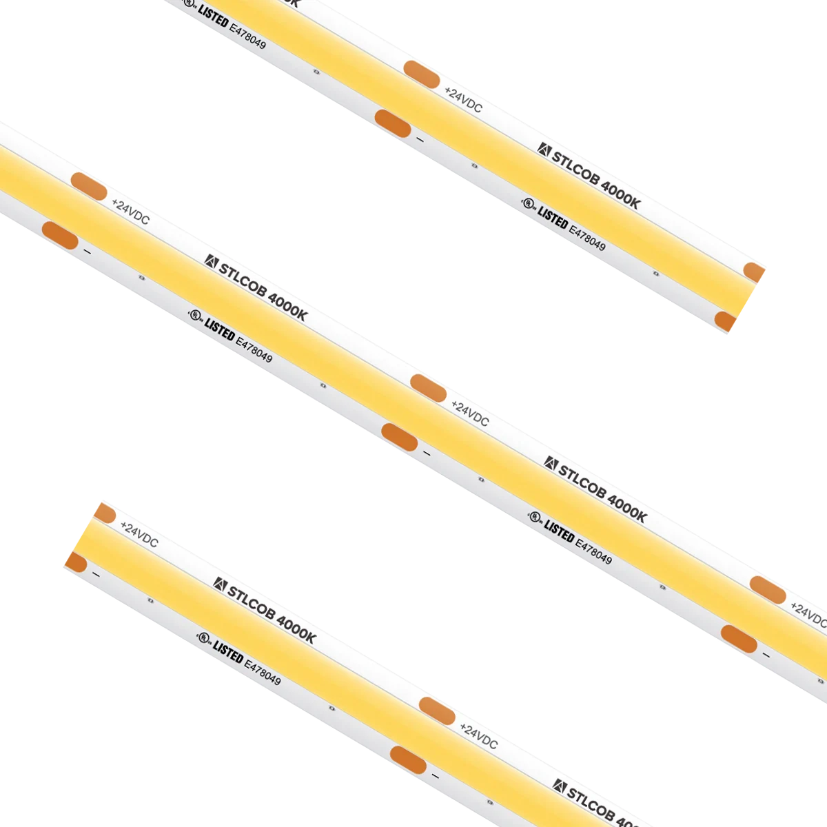 Proluxe PLX-STL54-COB-40K-24V-100 100FT REEL STL COB TAPE LIGHT, IP54, 1.96" CUT INCREMENT, 4000K, 2.19W/FT