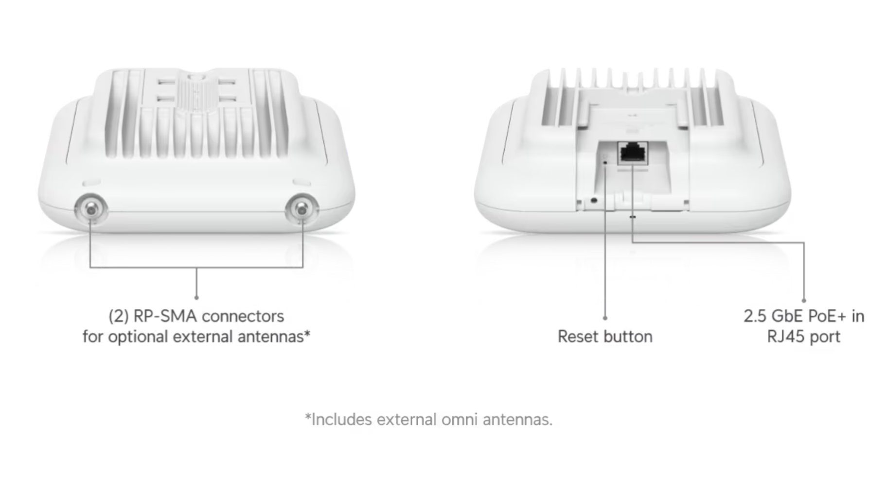 Ubiquiti U7-Outdoor-US All-weather WiFi 7 AP with 4 spatial streams