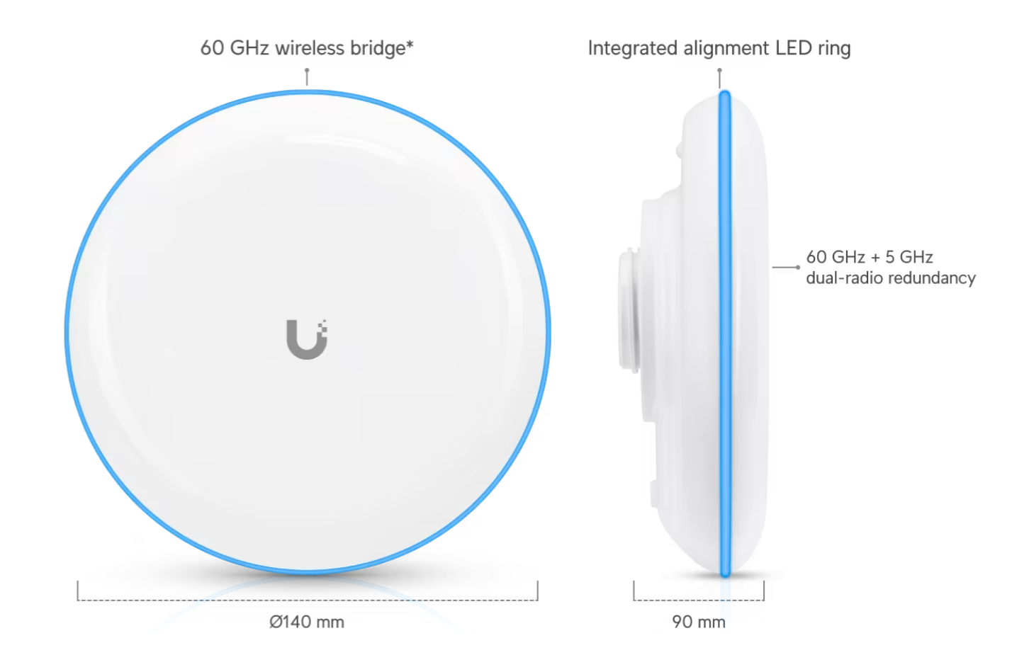 Ubiquiti UBB-US Building-to-Building Bridge (2-Pack)