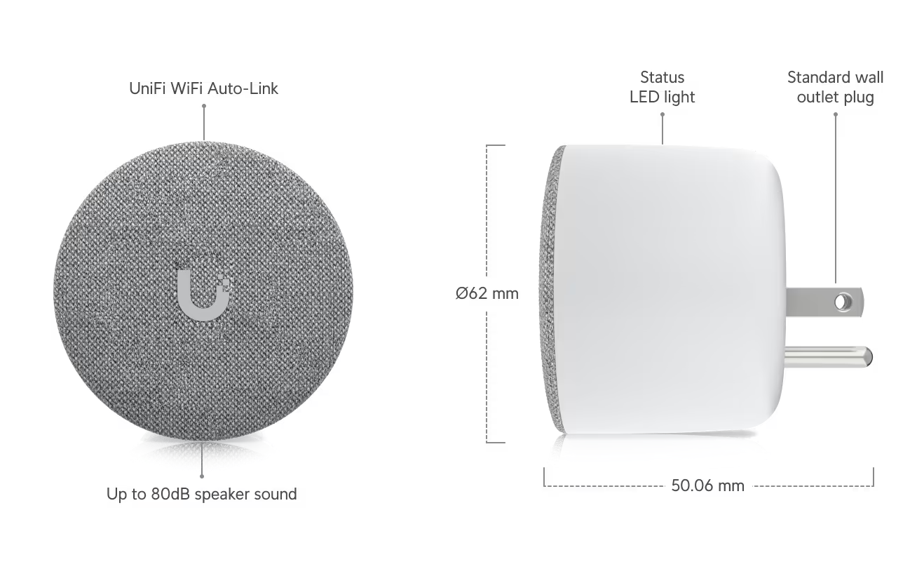 Ubiquiti UP-Chime-US WiFi Smart Chime