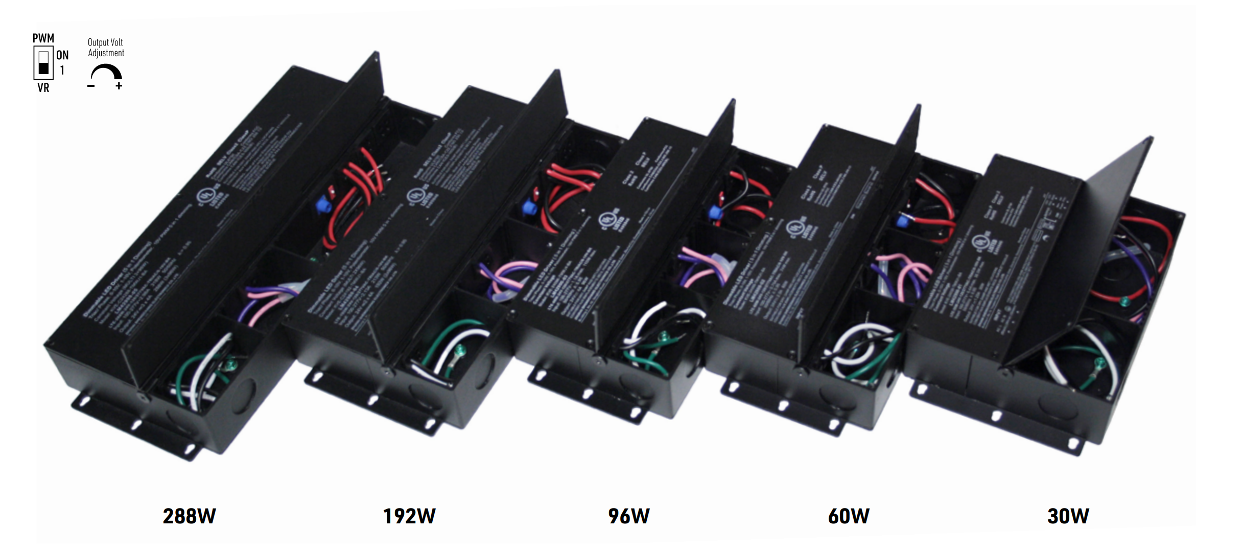 Lumentruss 30W Universal 24V LED Driver, 120/277V