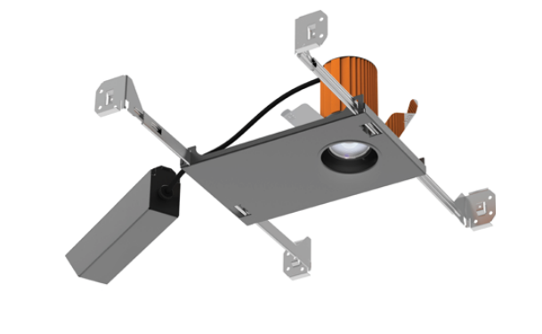 CSL 1" Eco-Downlight IC, Warm Dim New Construction Housing + LED Engine