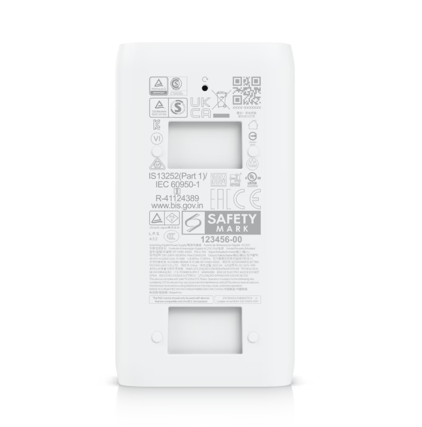 Ubiquiti U-PoE PoE Adapter (15W)