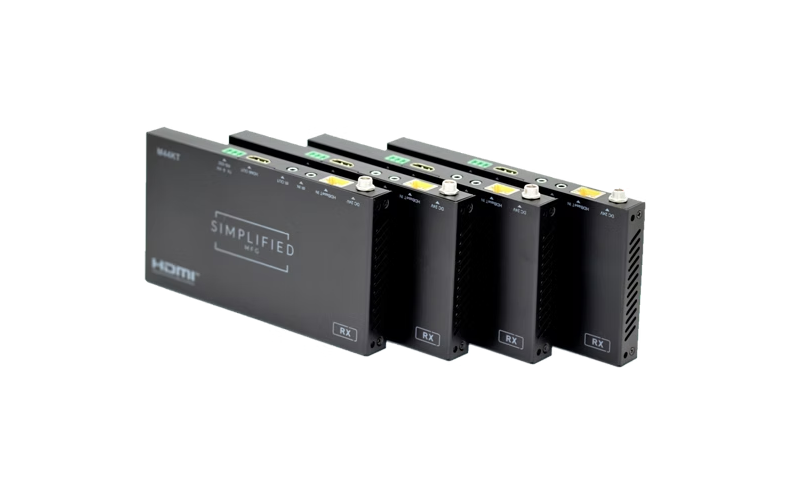 Simplified M44KT Scaling HDBaseT 4x4 HDMI Matrix Kit over CAT5e/6/7 cable