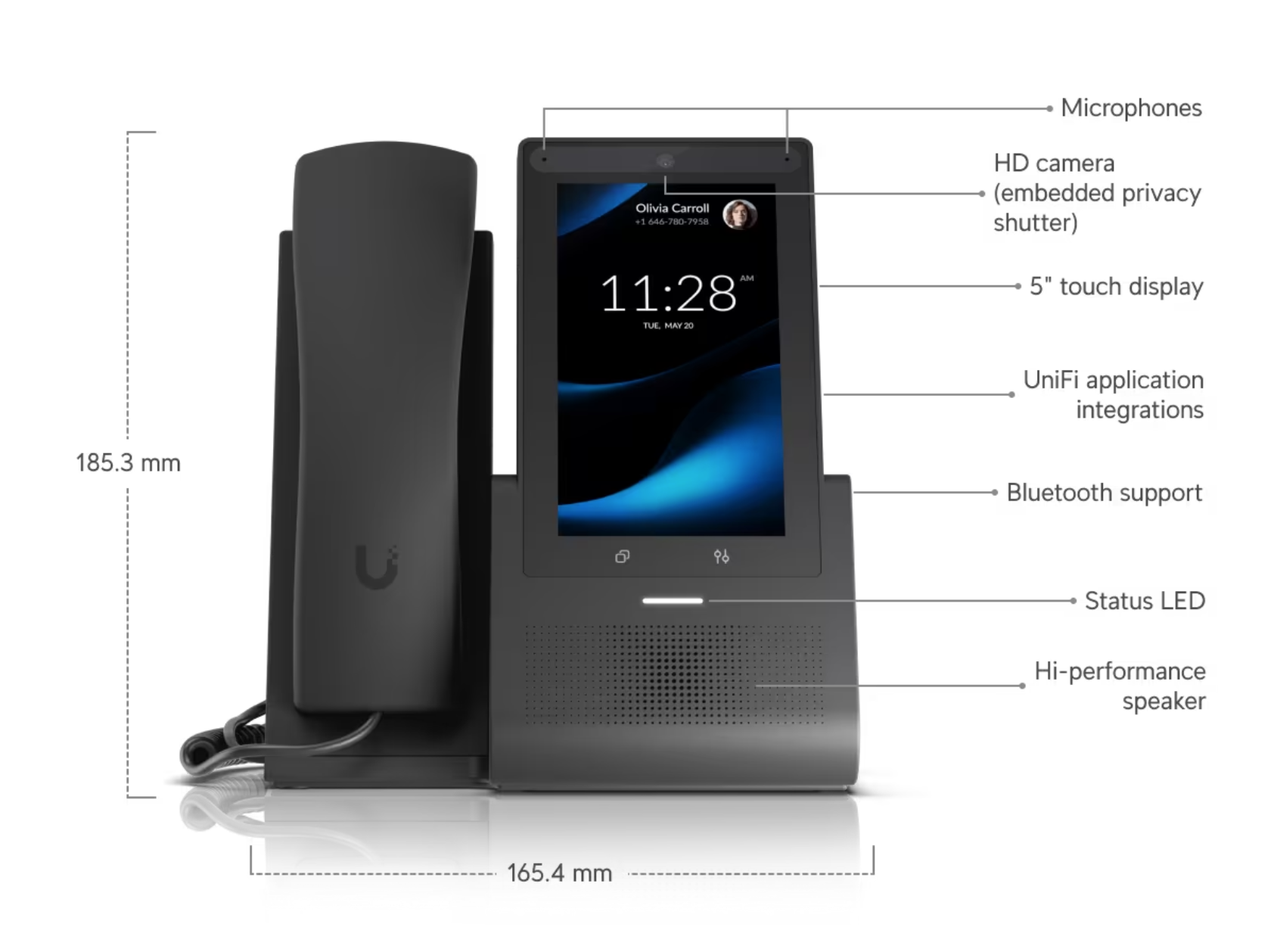 Ubiquiti UTP-G3-TOUCH-PRO UniFi Talk Phone G3 Touch Pro