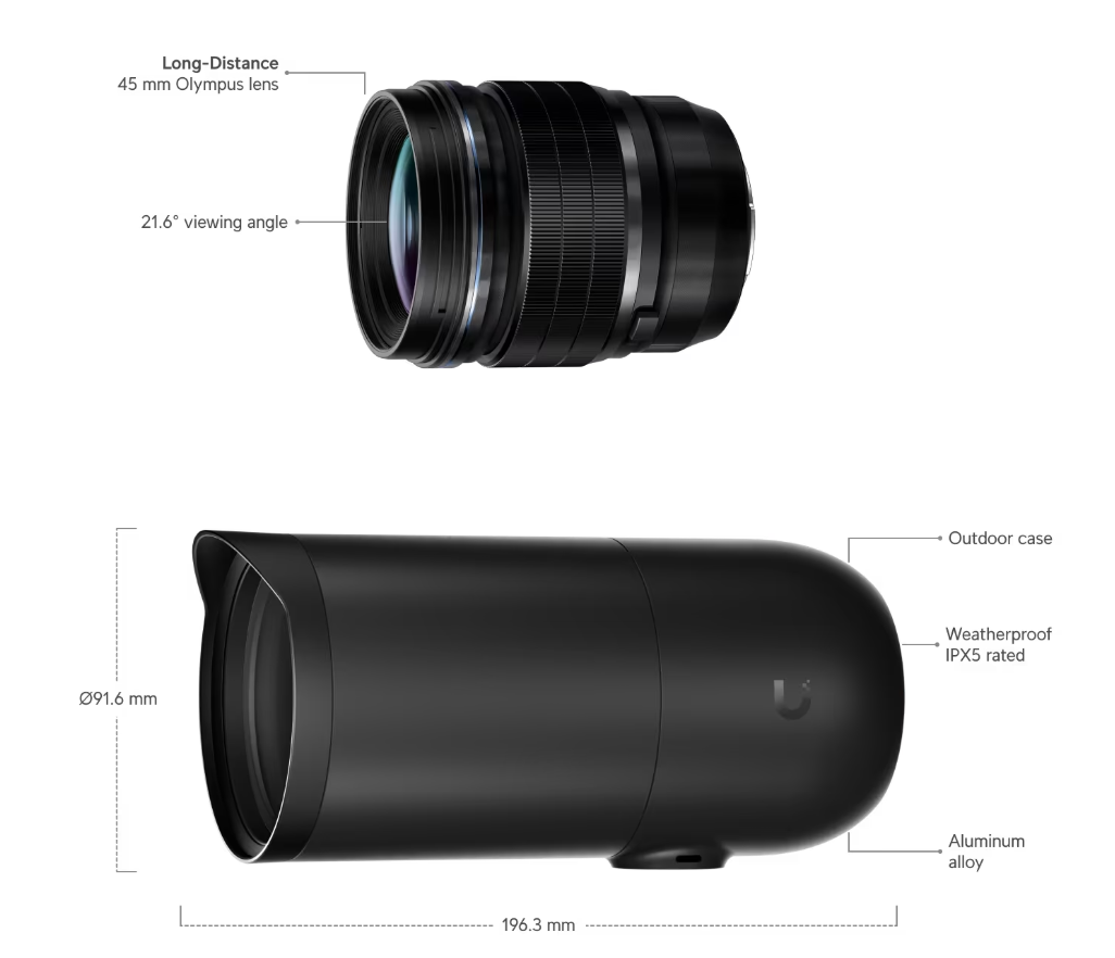 Ubiquiti UVC-AI-DSLR-LD Camera AI DSLR Long Distance