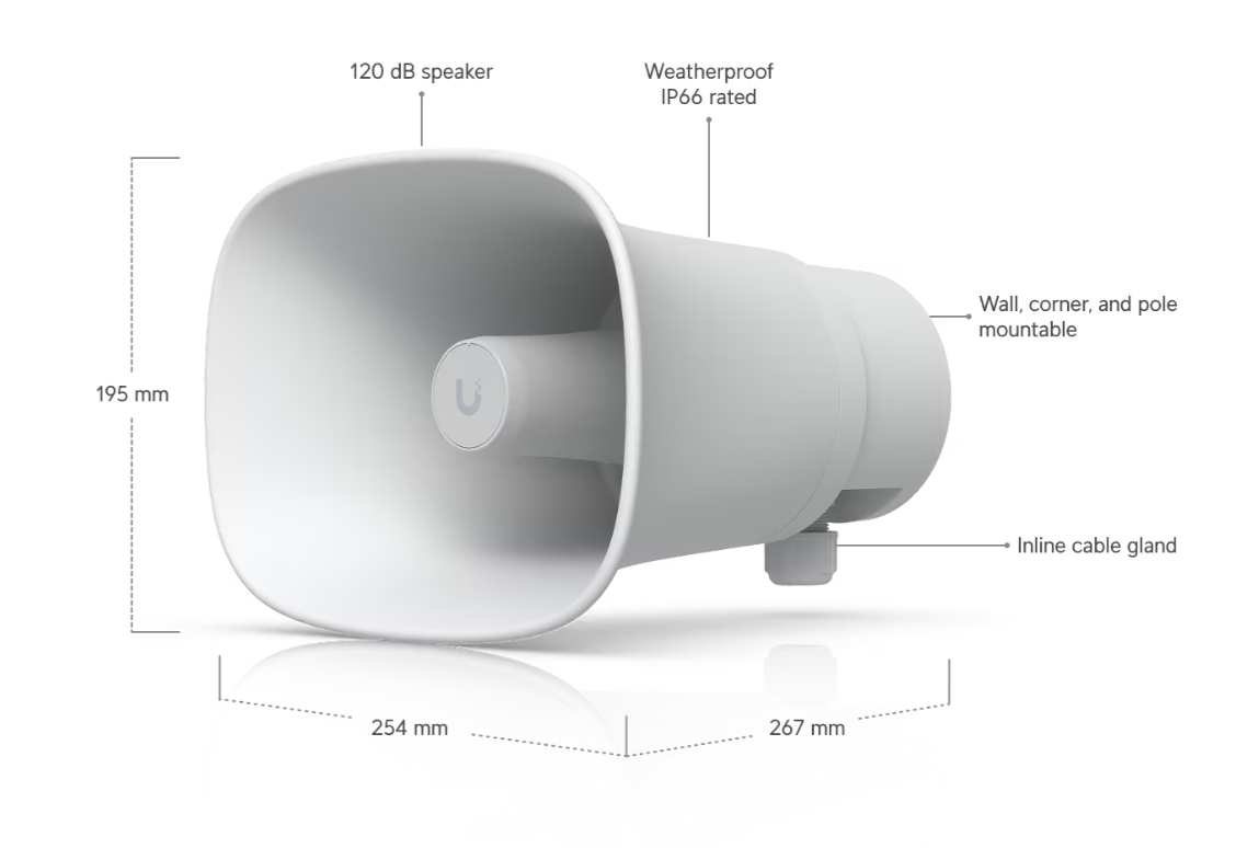 Ubiquiti UP-AI-Horn-Speaker AI Horn Speaker