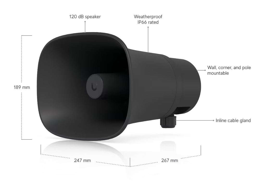 Ubiquiti UP-AI-Horn-Speaker AI Horn Speaker